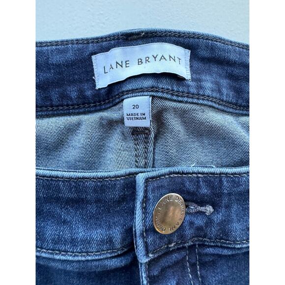 Lane Bryant Jeans Size 20 Mid Rise Straight - Picture 2 of 5
